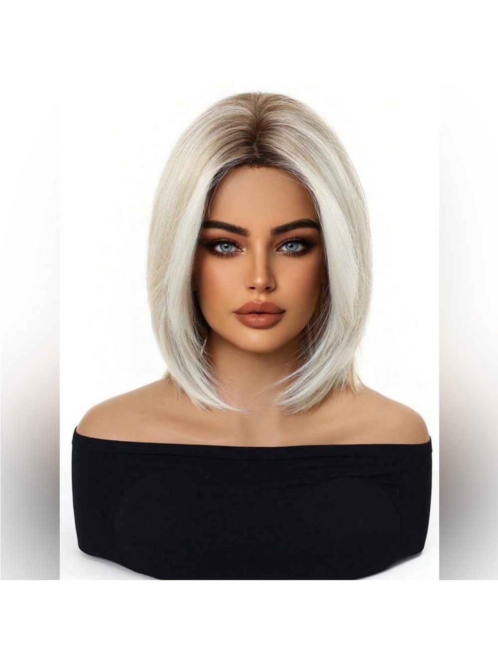 Stylish Blonde Ombre Wig new